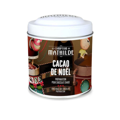 Cacao de Noël, préparation pour chocolat chaud - 1