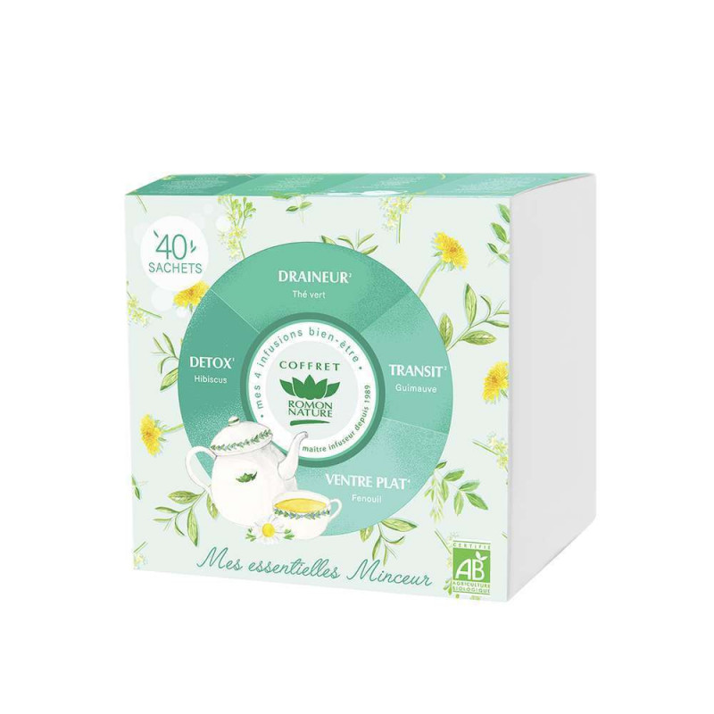 Coffret Minceur Bio 40 Sachets