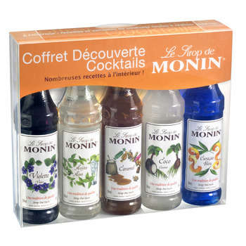 MONIN COFFRET SIROP COCKTAIL 5*5CL