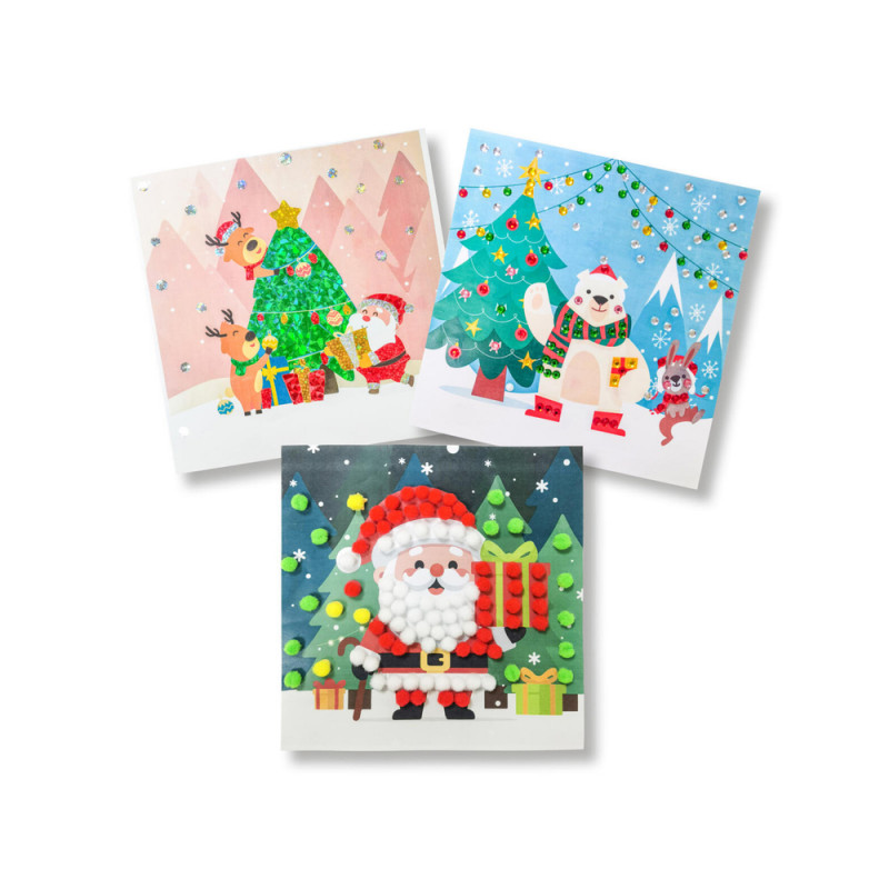 Pack multi-activités de Noël, coloris mixte - 3 pi