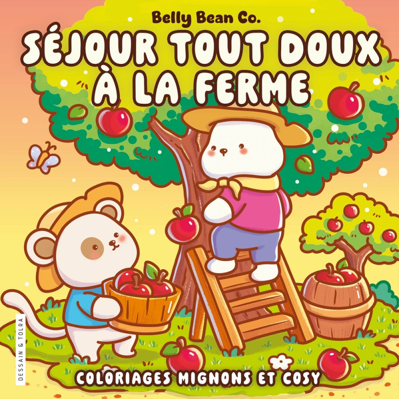 40 coloriages mignons et cosy : 'Séjour tout doux
