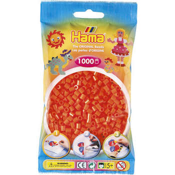 Sachet 1000 perles Midi: orange