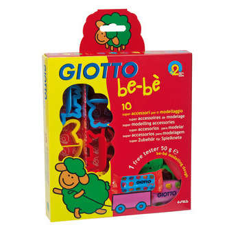 Accessoires de modelage Giotto be-bè en coffret