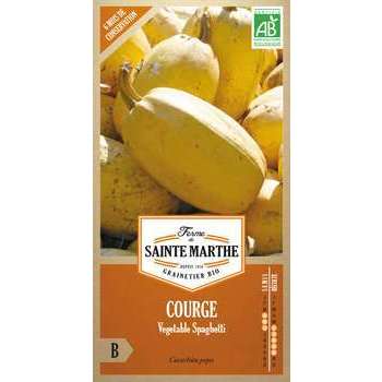 Graines de courgette Spaghetti Végétal Bio en sach