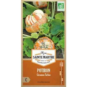 Potiron giraumon turban: en sachet