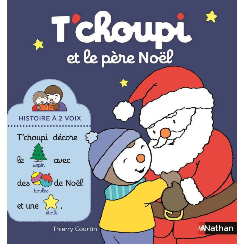 Livre : T'choupi et Père Noël