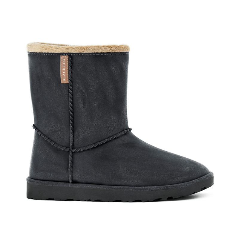 Demi-bottes Cheyenne, coloris noir T. 36/37