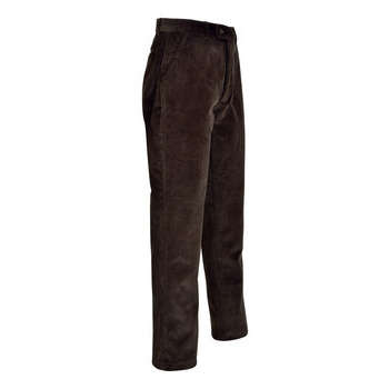 Pantalon Velours, pour homme: Marron, taille 48