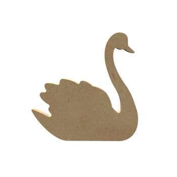 Support à décorer : Cygne 15cm