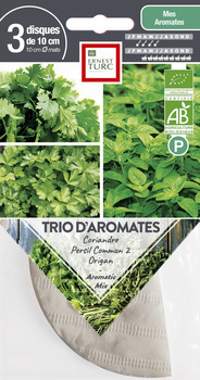 Graines Trio aromates disque 0,312g