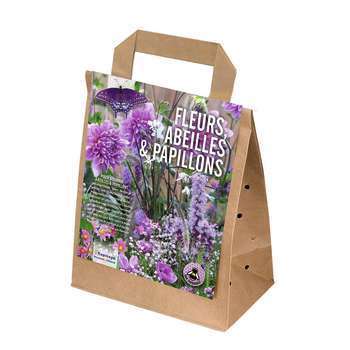 Assortiment fleur abeille papillon VIO/RO X30