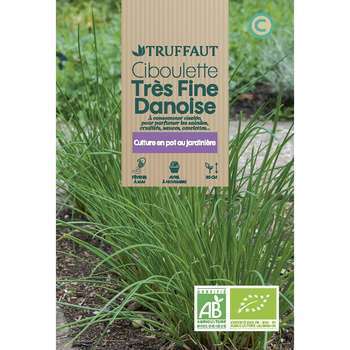 Graines de ciboulette très fine Danoise Bio en sac