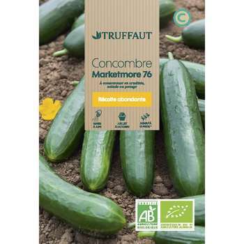 Graines de concombre Marketmore 76 Bio en sachet