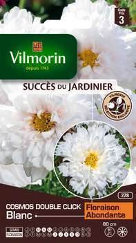 Cosmos Double Click Blanc 1 g