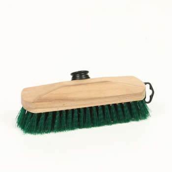 Balai-brosse de pont: monture bois 22x5cm