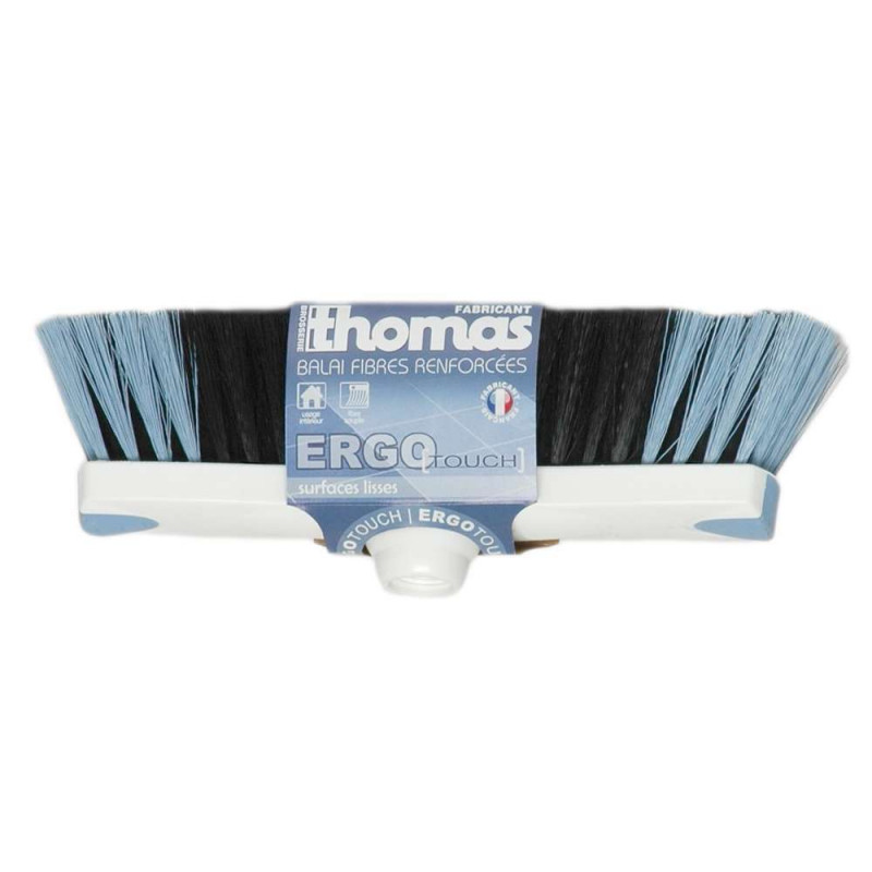 Balai Ergotouch, fibre noire et souple