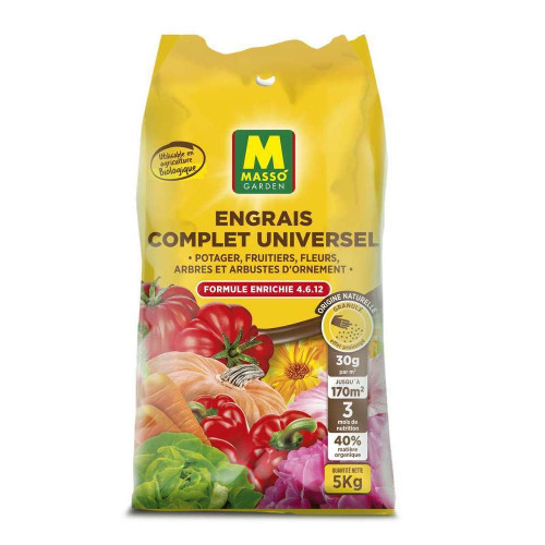 Engrais complet universel - 5kg UAB