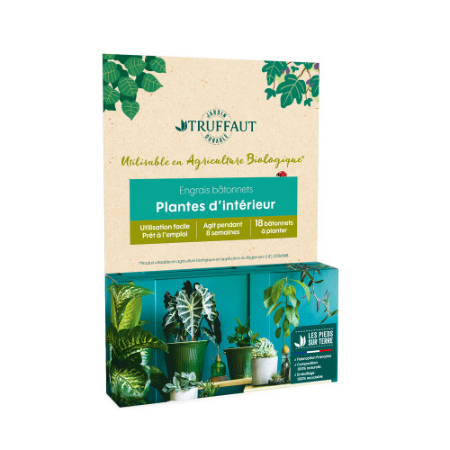 Engrais en bâtonnets pour plantes d'intérieur - 18