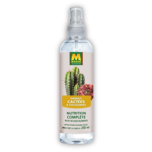Engrais foliaire cactées et succulentes, spray prê