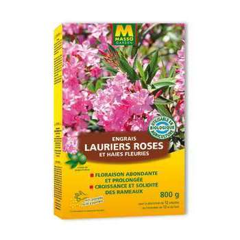 Engrais granulé Lauriers et plantes de haie 800 g.