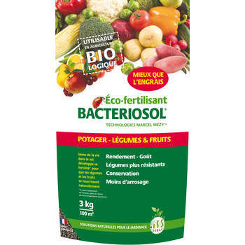 Bacteriosol potager : boîte de 3kg