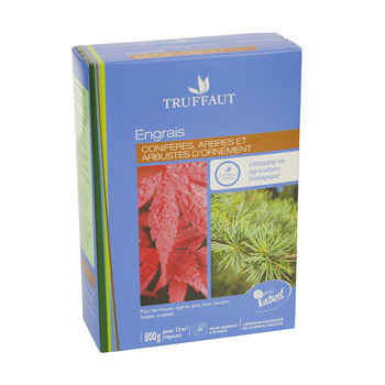Engrais conifères et arbustes d'ornement : boîte 8