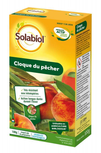 Traitement préventif: Cloque du pêcher, 100g
