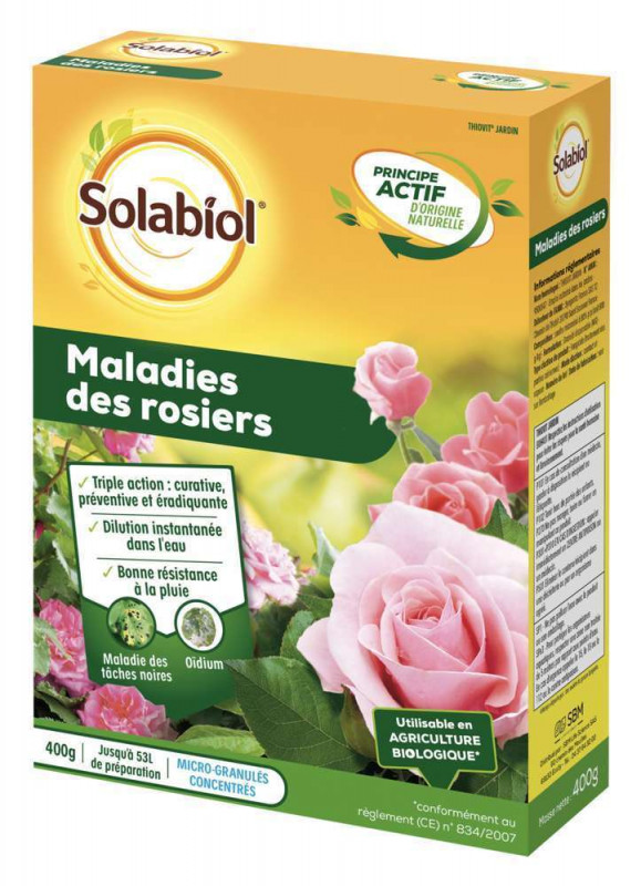 Traitement: Maladies des rosiers, 400g