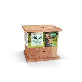 Abri à coccinelles, en bois Douglas L. 16 x P. 7,5