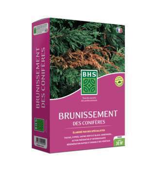 Anti-brunissement conifères : poudre, 30m2