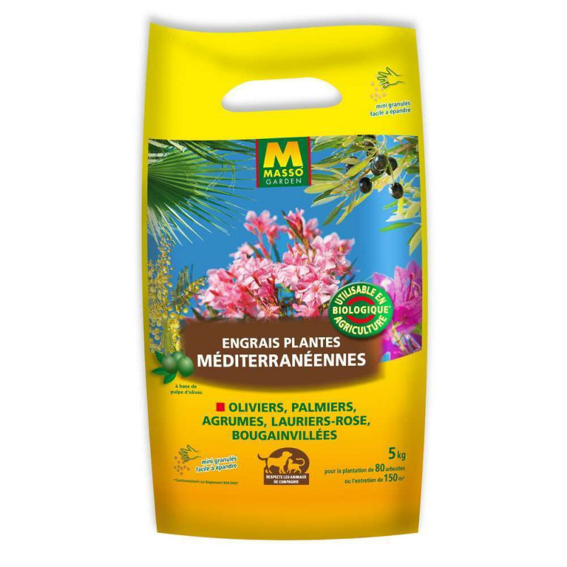 Engrais plantes méditerranéennes : 5kg