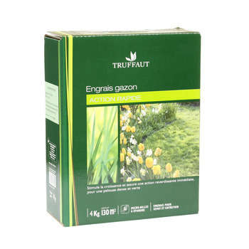 Engrais gazon action rapide : 4kg