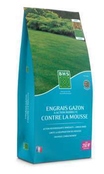 Engrais pour gazon action anti-mousse 7,5kg