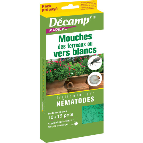 Pulvérisateur anti-mouches du terreau