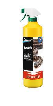 Répulsif serpents, pulvérisateur 500 ml