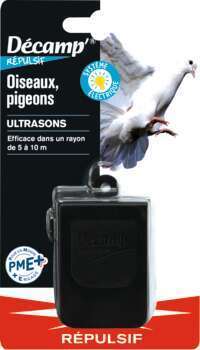 Répulsif oiseaux, pigeons. Ultrason