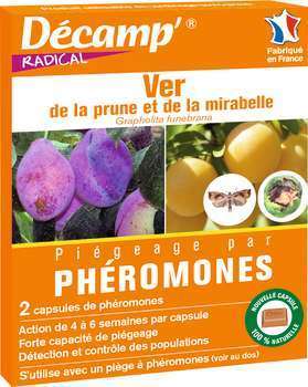 Phéromone contre le ver de la prune et de la mirab