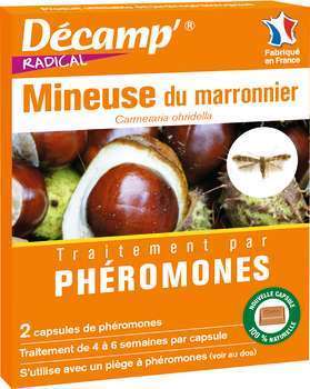 Phéromone mineuse du marronnier:2 capsules