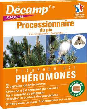Phéromone chenille processionnaire du pin-2 capsul