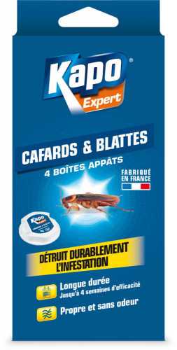 4 Boîtes appâts expert cafards & blattes