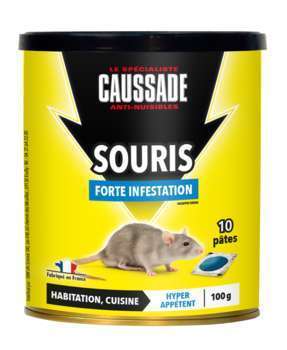 Anti-nuisible Souris forte infestation - 100 g