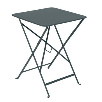 Table Bistro 57x57 gris orage