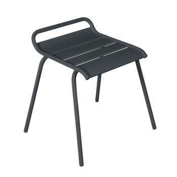 Tabouret empilable Monceau : carbone