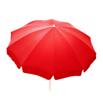 Parasol de jardin 180 Monte Carlo, rouge