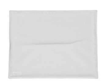 Coussin outdoor BISTRO en TTE gris argile - 38x28