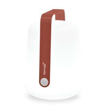 Lampe Balad H38 cm - Ocre rouge