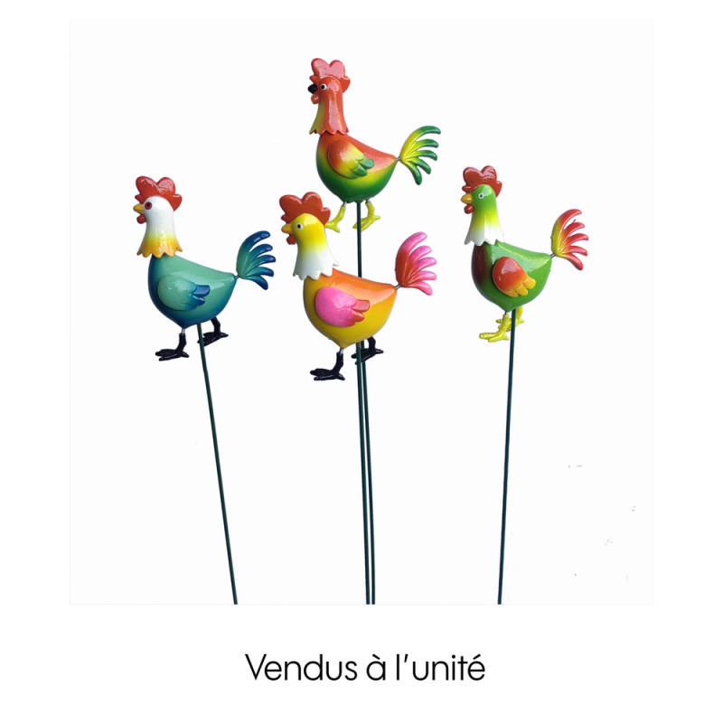 Décoration à piquer : animaux de la basse-cour - H