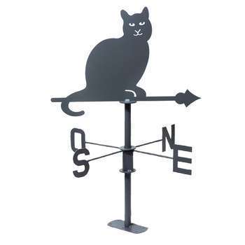 Girouette Chat, coloris Gris ardoise
