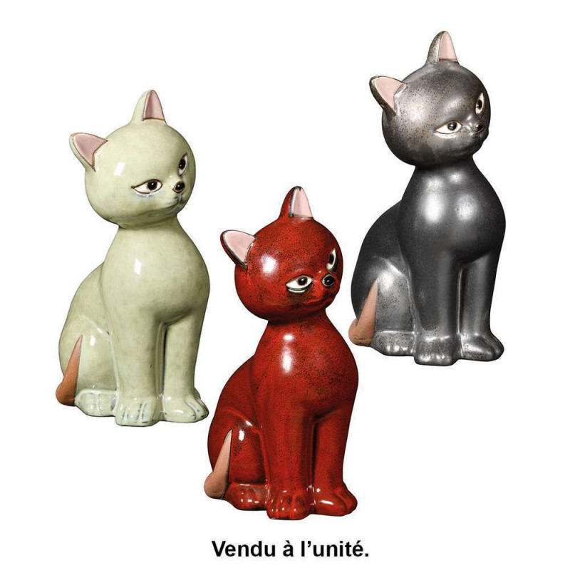 Chat Mister Siam Japandi : h.30,5cm