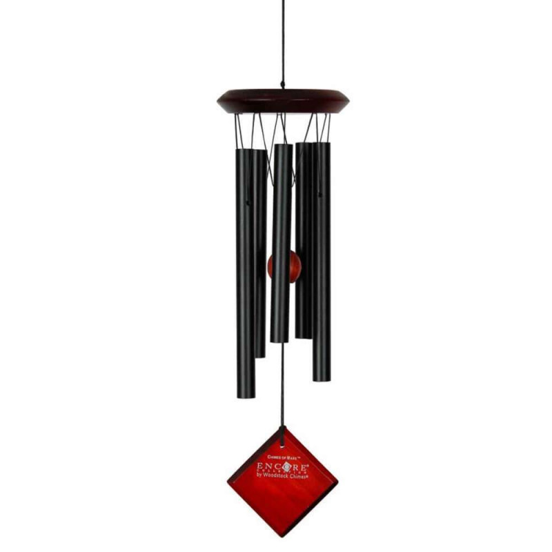 Carillon Mars alu Noir - H.43cm